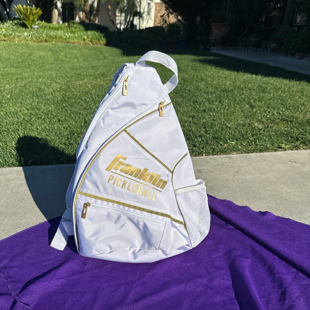 Franklin White Pickleball Backpack